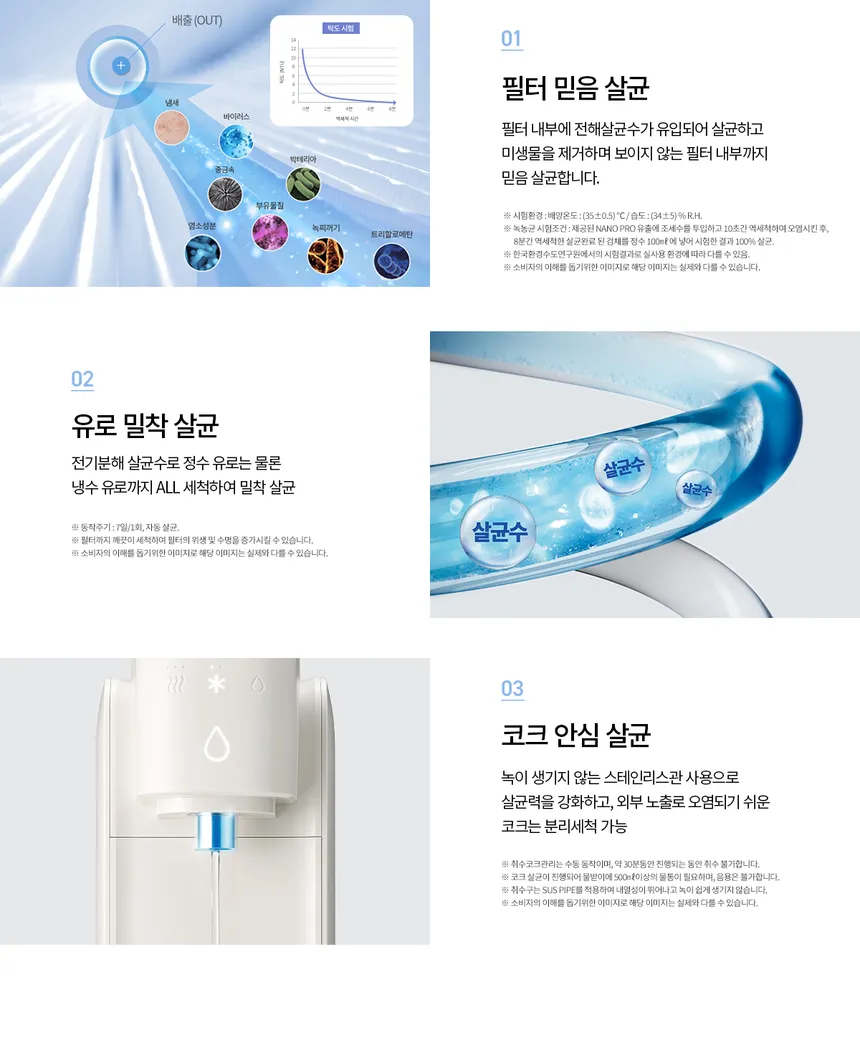 청호 자가관리 정수기 셀프 (냉정) 상세정보 5