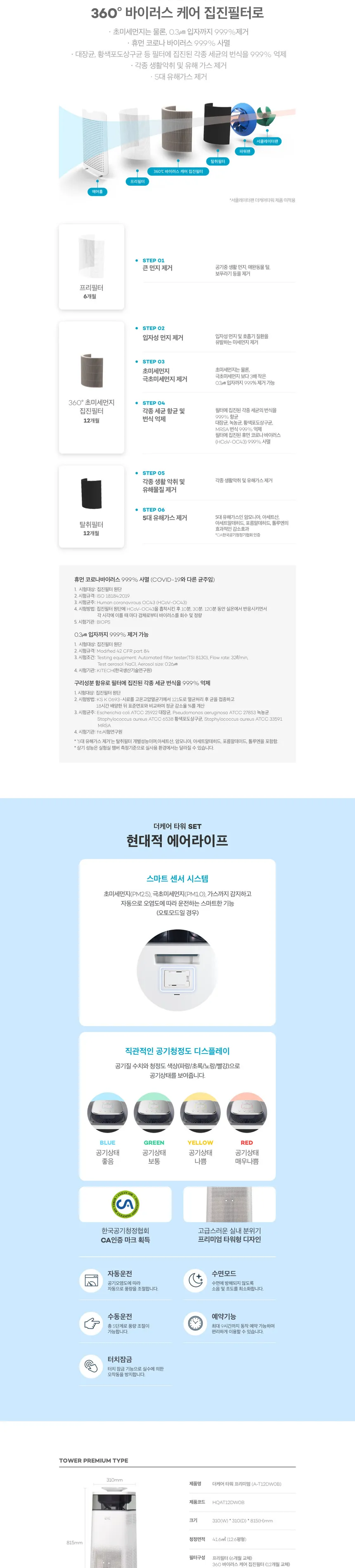 현대큐밍 더케어 타워 프리미엄 12평+11평 세트형 상세정보 2