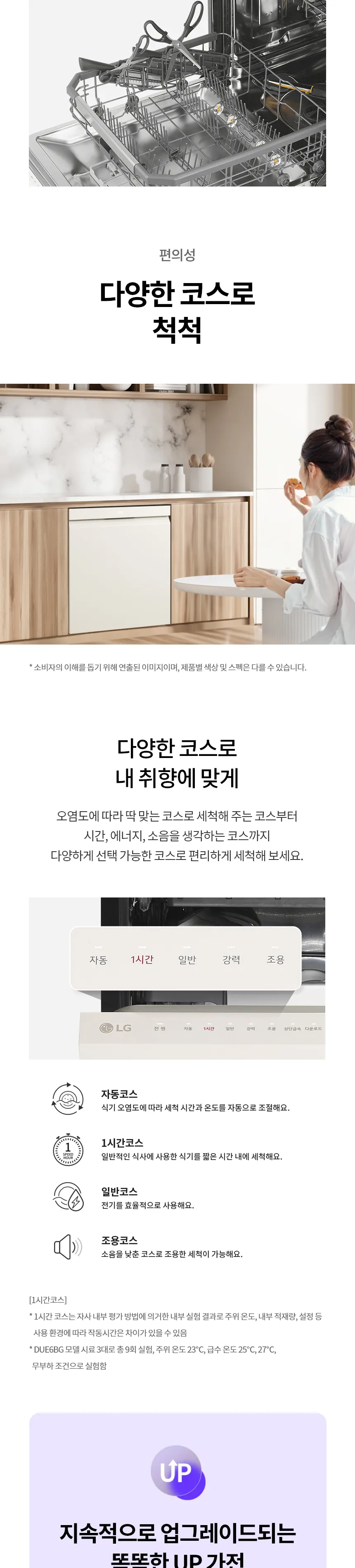 LG 디오스 오브제컬렉션 식기세척기 14인용 (스팀O) 상세정보 8