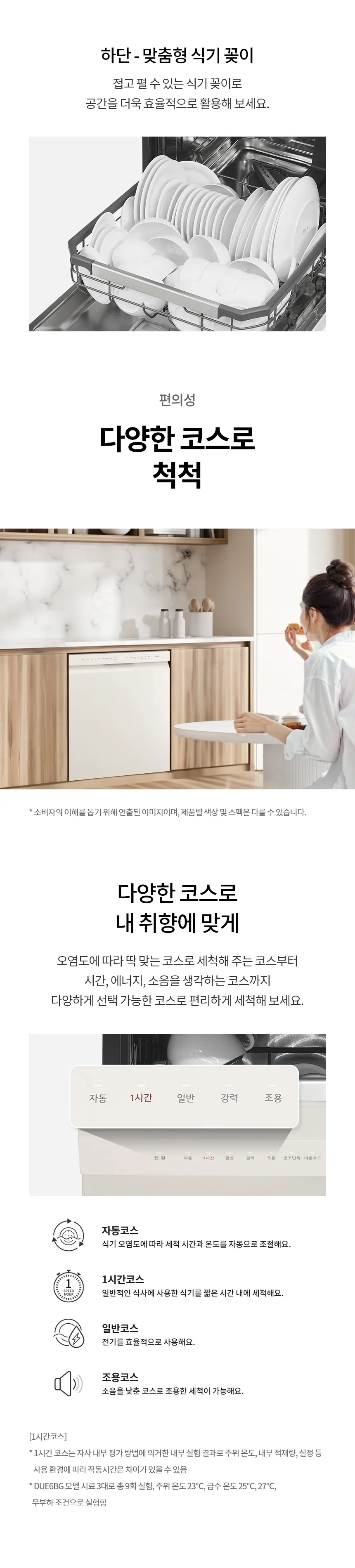 LG 디오스 오브제컬렉션 식기세척기 14인용 (베이지/빌트인 전용) 상세정보 8