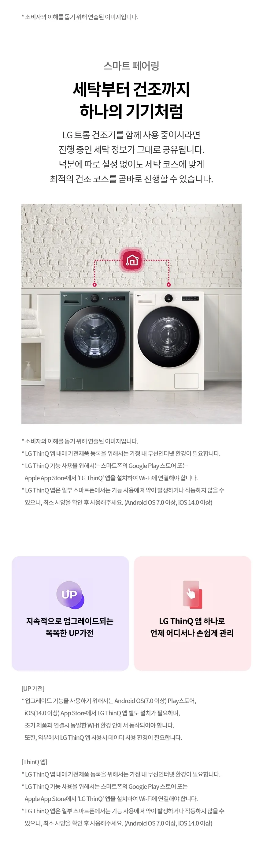 LG 트롬 오브제컬렉션 세탁기 25kg (스팀O) 상세정보 7