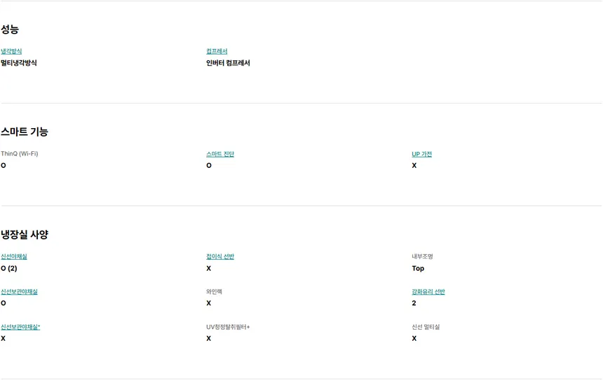 LG 모던엣지 냉장고 오브제컬렉션 344L (3등급) 상세정보 7