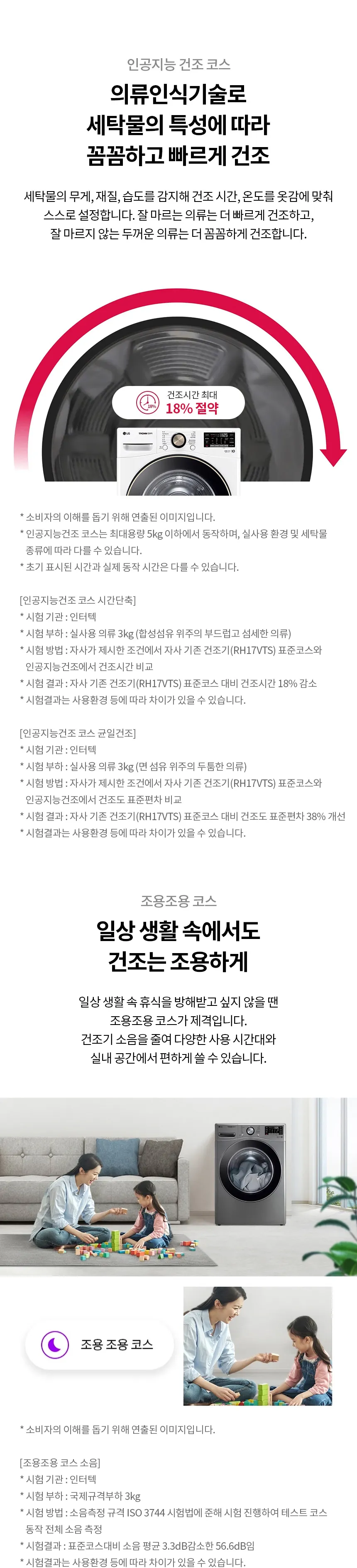 LG 트롬 건조기 19kg (화이트) 상세정보 5