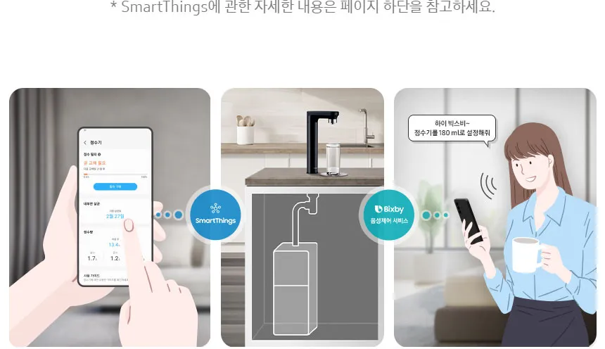 삼성 비스포크 정수기 냉온정 일체형 상세정보 4