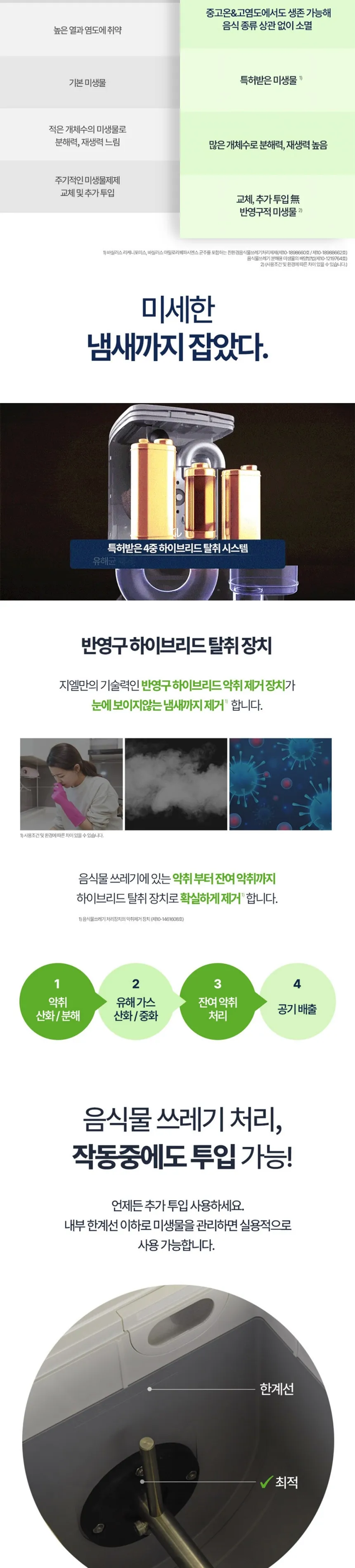 지엘플러스 미생물 음식물처리기 1kg 상세정보 5