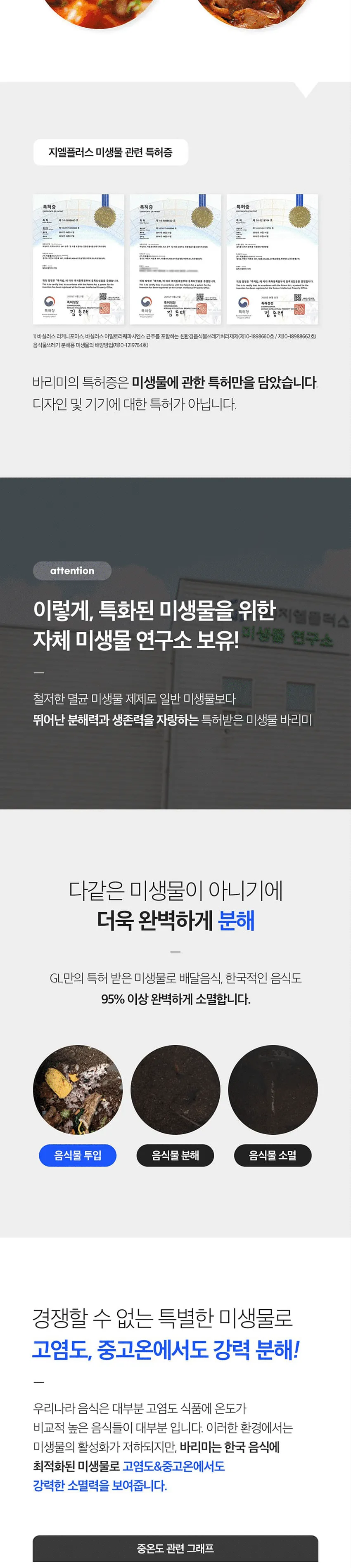 지엘플러스 바리미 음식물처리기 1.2kg 상세정보 5