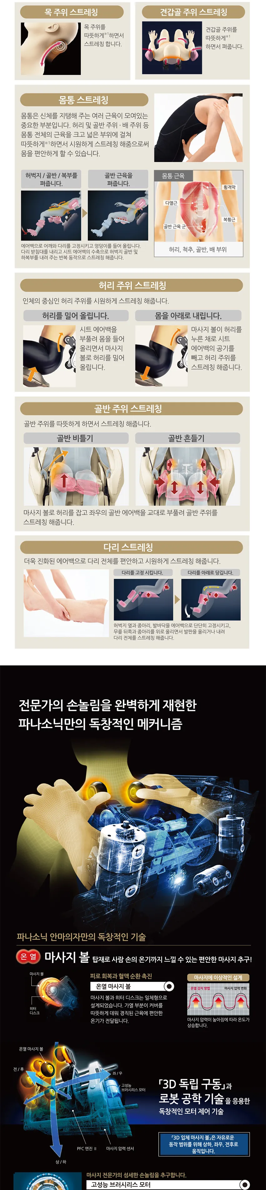 파나소닉 안마의자 EP-MAK1 상세정보 5