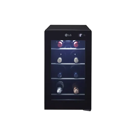 LG 디오스 미니 와인셀러 8병 (블랙)