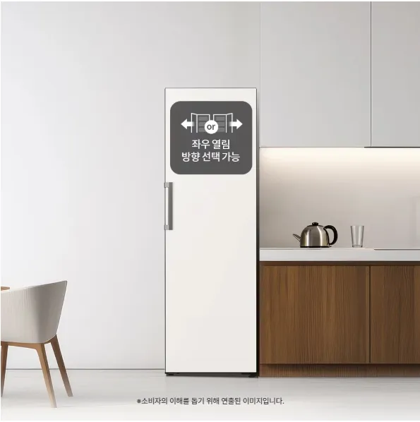 LG 컨버터블 패키지 오브제컬렉션 384L (1등급/글라스/냉장전용고)