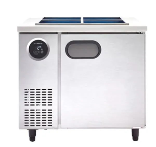 스타리온 직냉식 업소용 반찬 냉장고 193L (4칸/가로900)